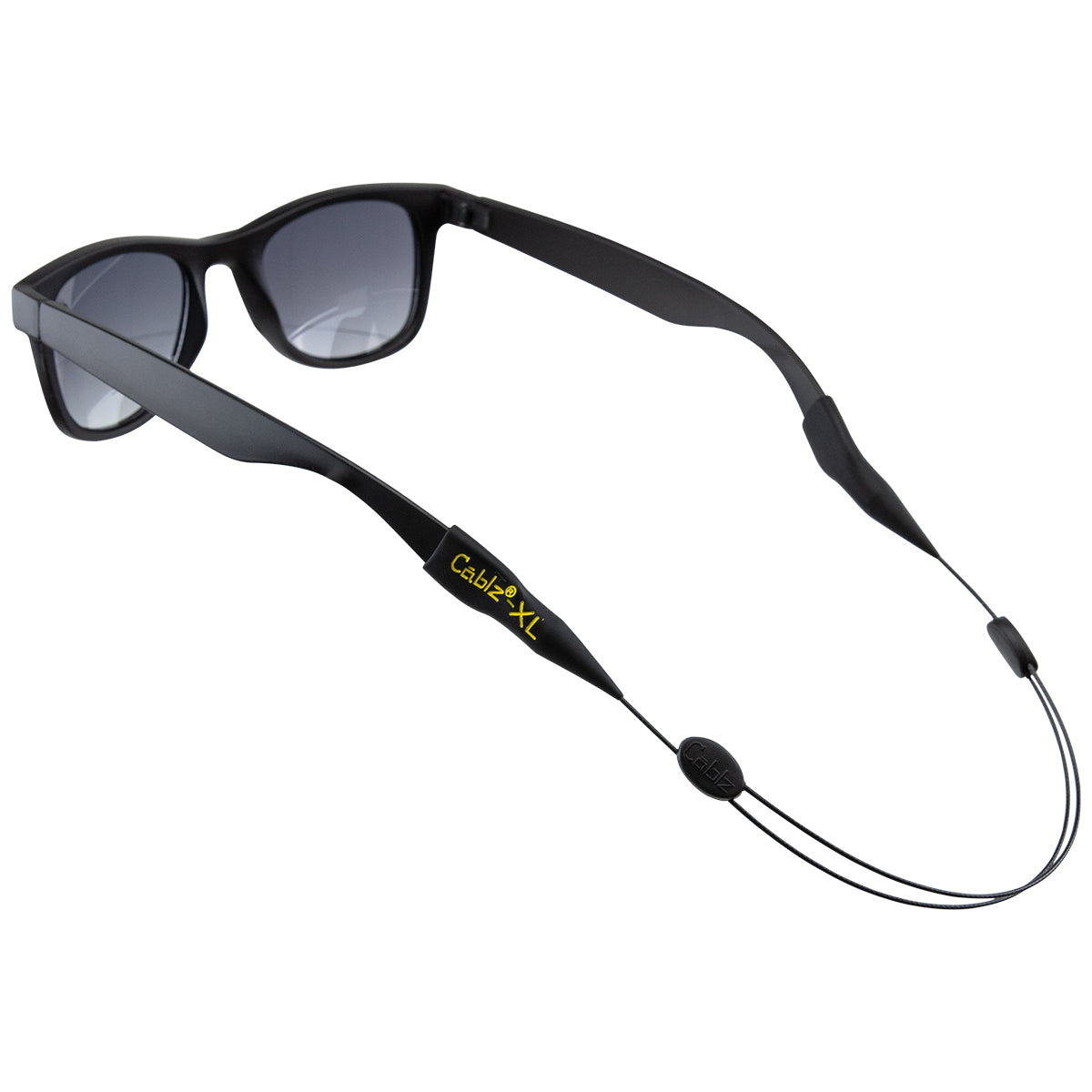 Cablz Zipz Eye Wear Retainer Black XL Ends