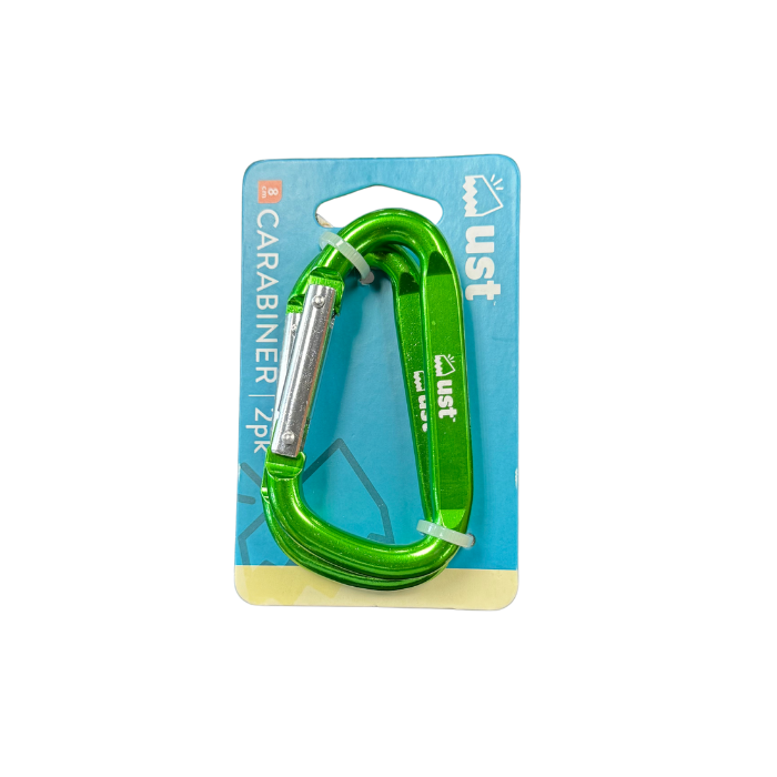 UST Carabiner, 8cm – 2 Pack