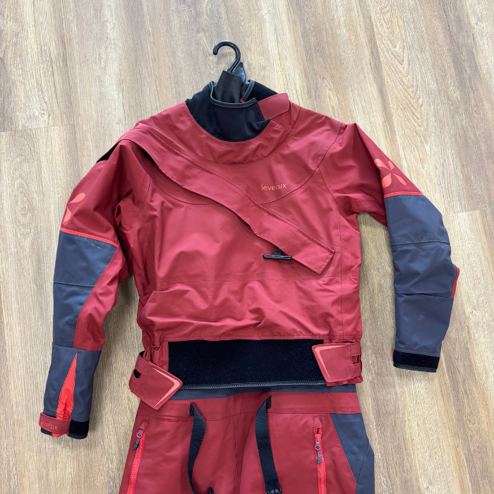 USED: Level Six Freya Womens Drysuit (MEDIUM)