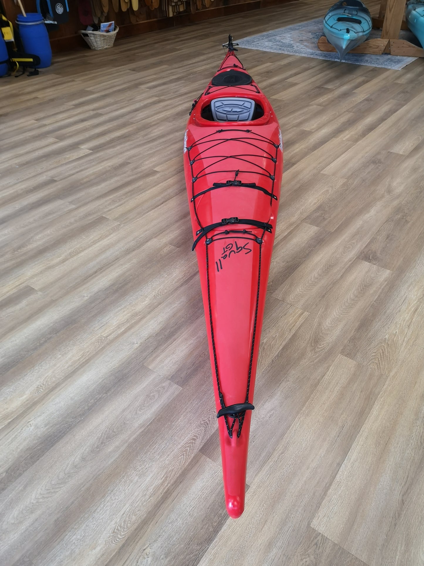 USED Current Designs Squall GT, Rudder, Red