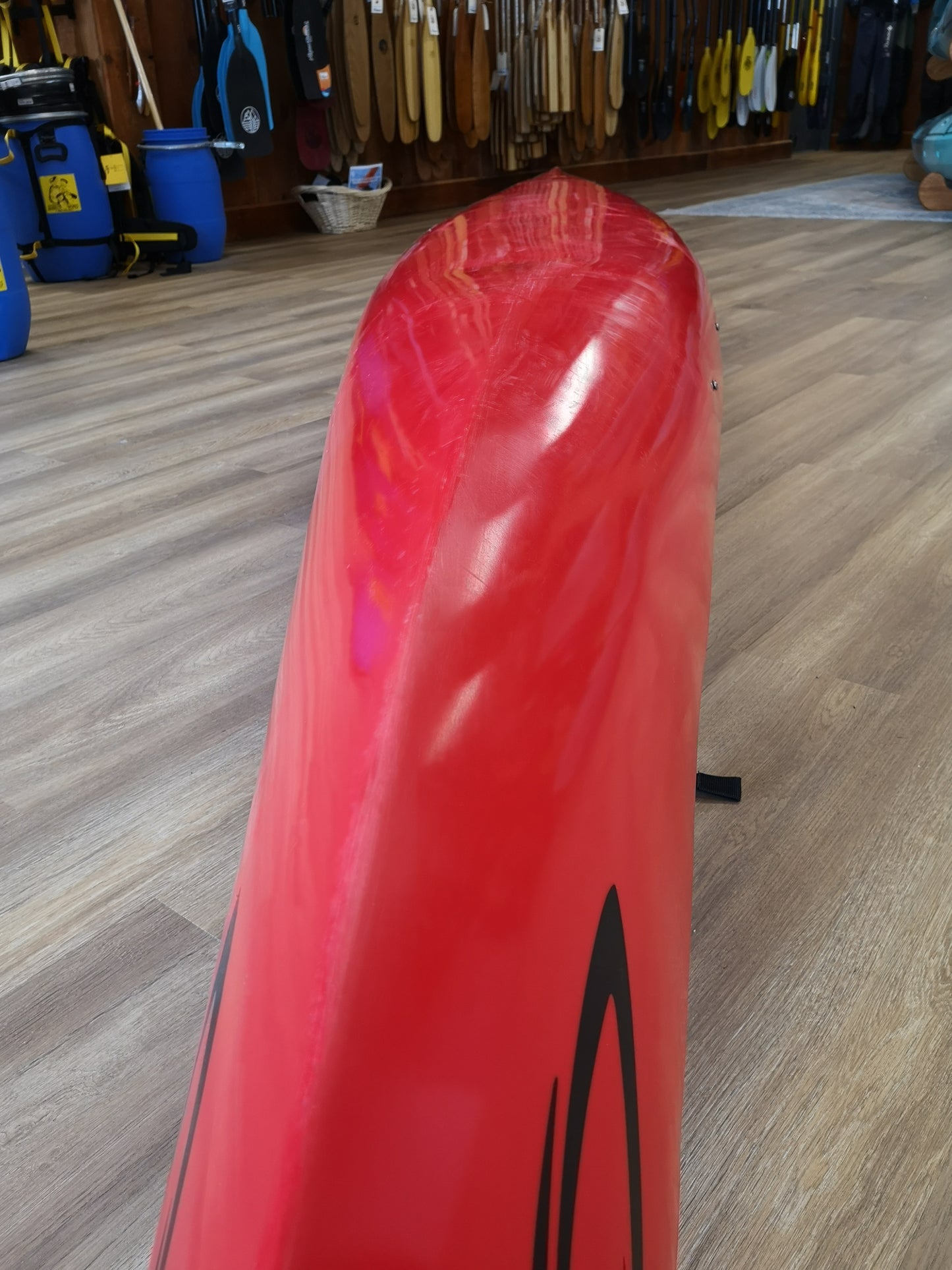 USED Current Designs Squall GT, Rudder, Red