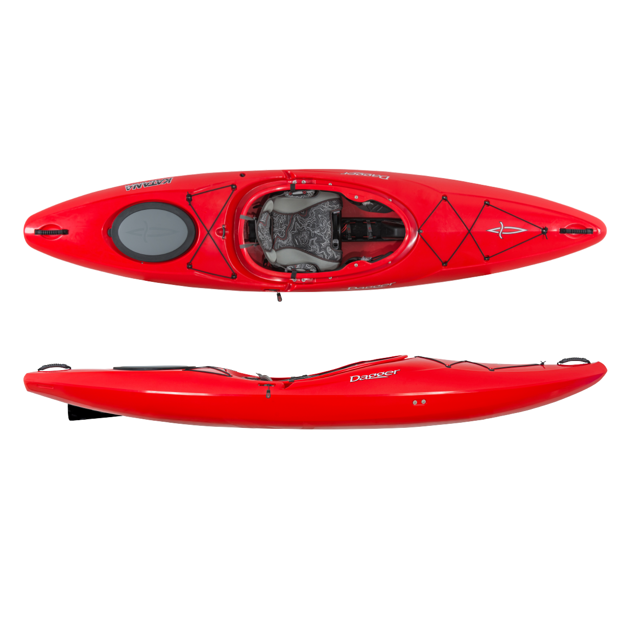 Dagger Katana 10.4 COSMETIC BLEMISH Red