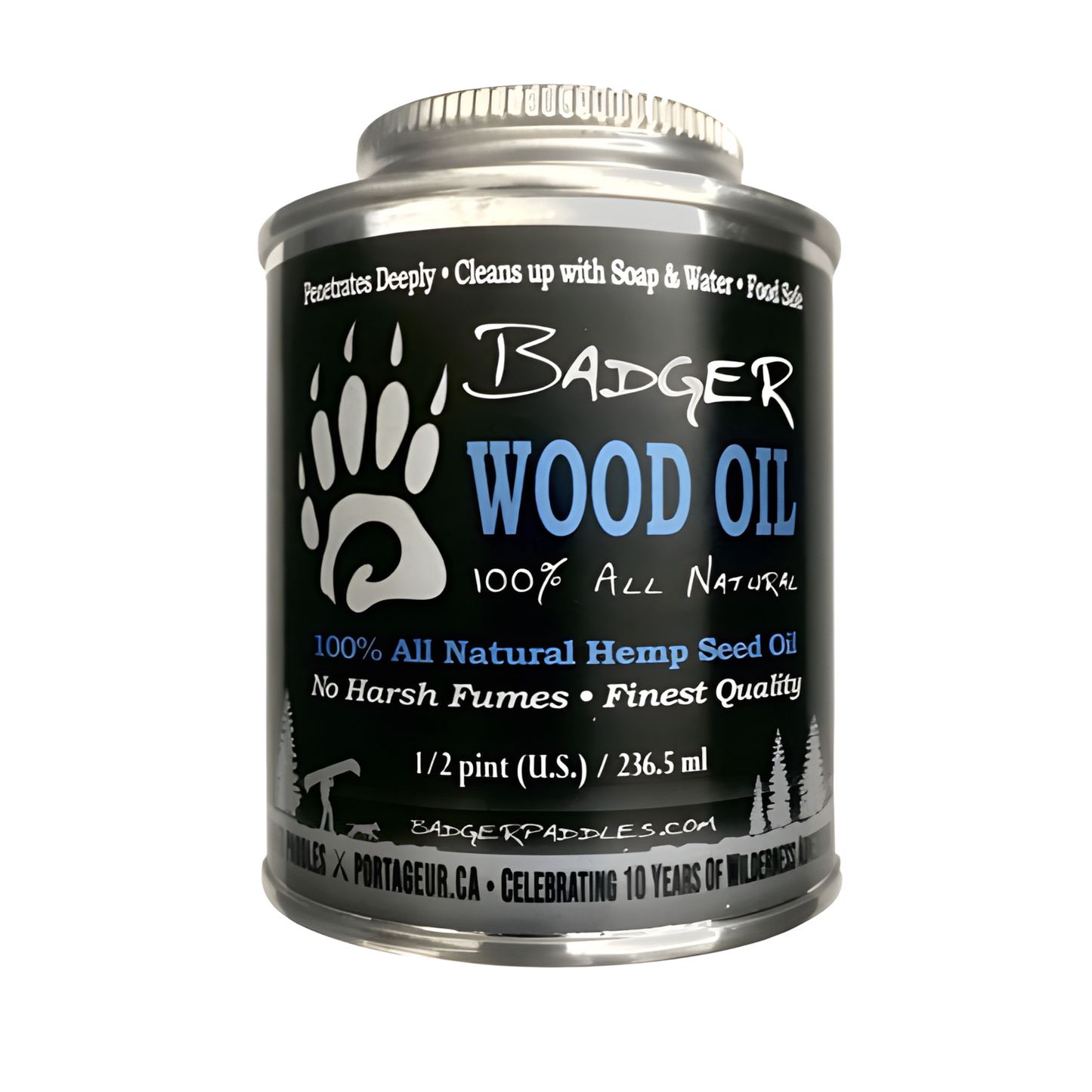 Badger paddles Wood Oil 1/2 Pint