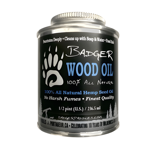 Badger paddles Wood Oil 1/2 Pint