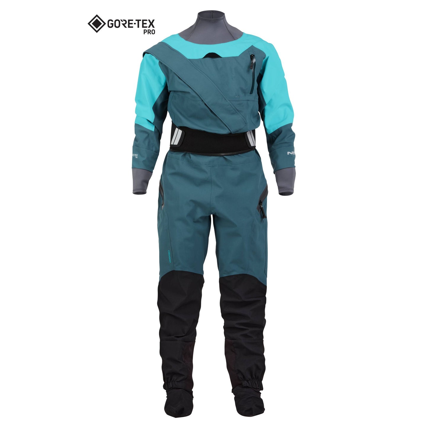 NRS Axiom Dry Suit Womens Aqua