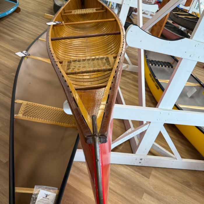 USED: Prospector 16 Cedar Canvas Canoe