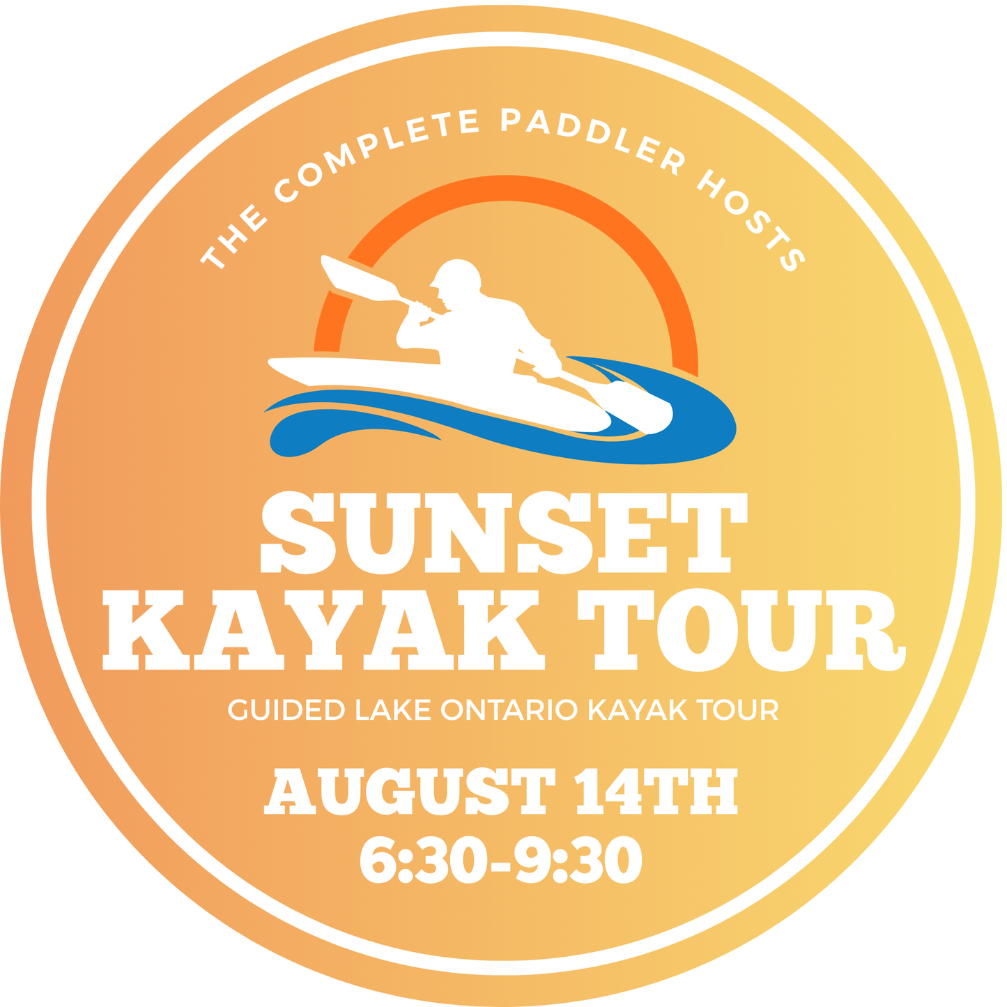 Sunset Guided Kayak Tour - August 14th 2026