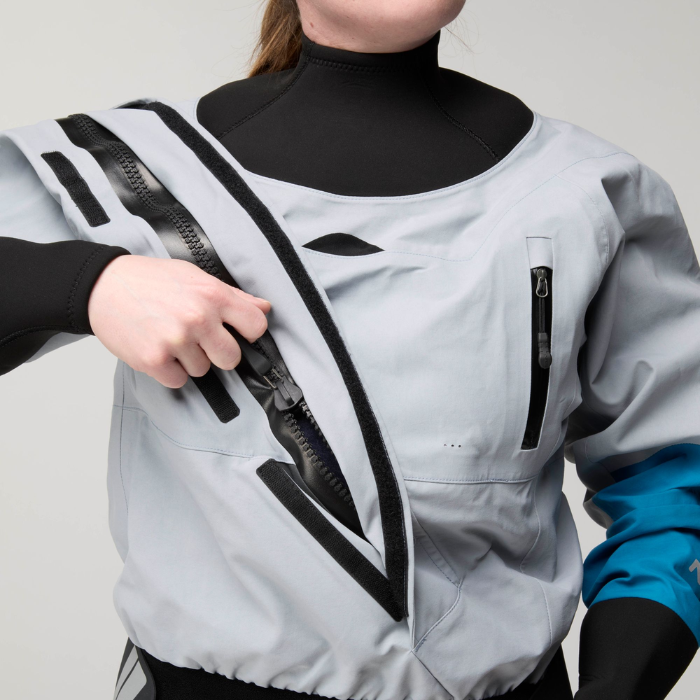 NRS Axiom Dry Suit Womens Quarry