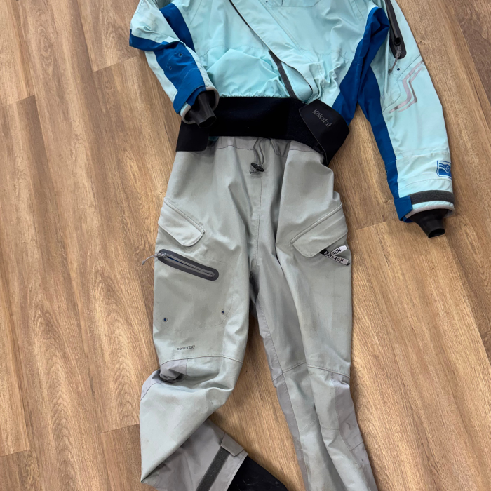 USED: Kokatat Odyssey Womens Drysuit GORE TEX (Small)