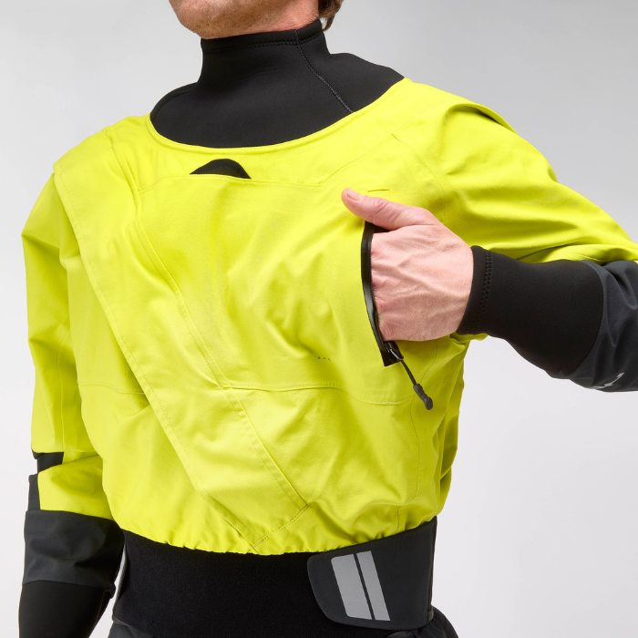 NRS Axiom Dry Suit Mens Chartreuse