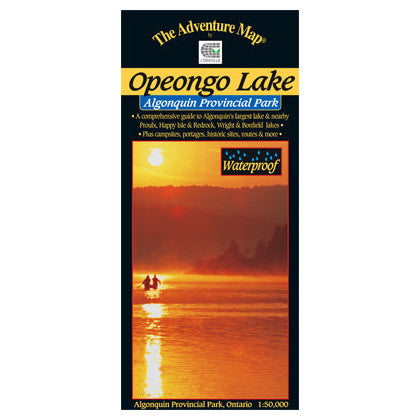 Chrismar Maps: Algonquin - Opeongo Lake Close-up