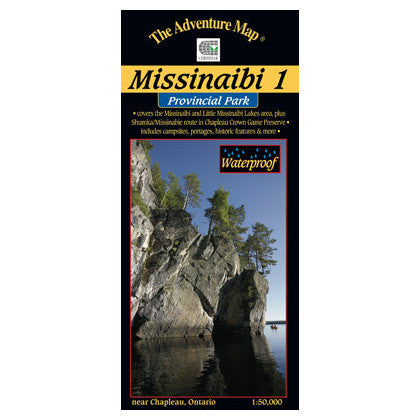 Chrismar Maps: Missinaibi 1 - Lakes Area