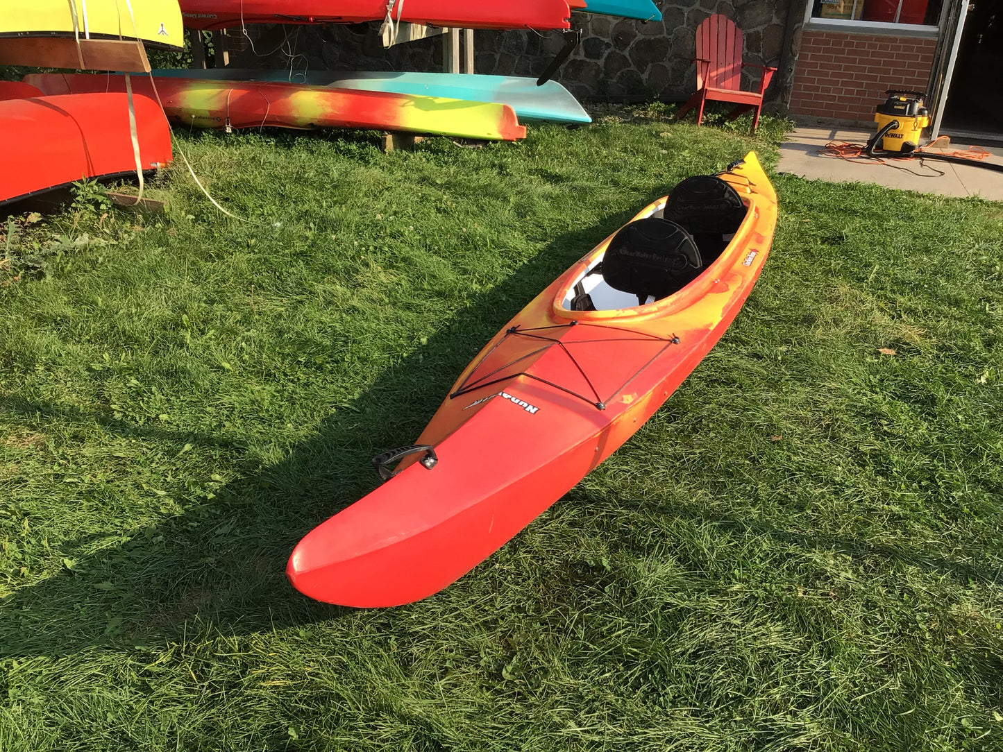 USED Clearwater Design Nunavut Tandem Kayak, Firestorm