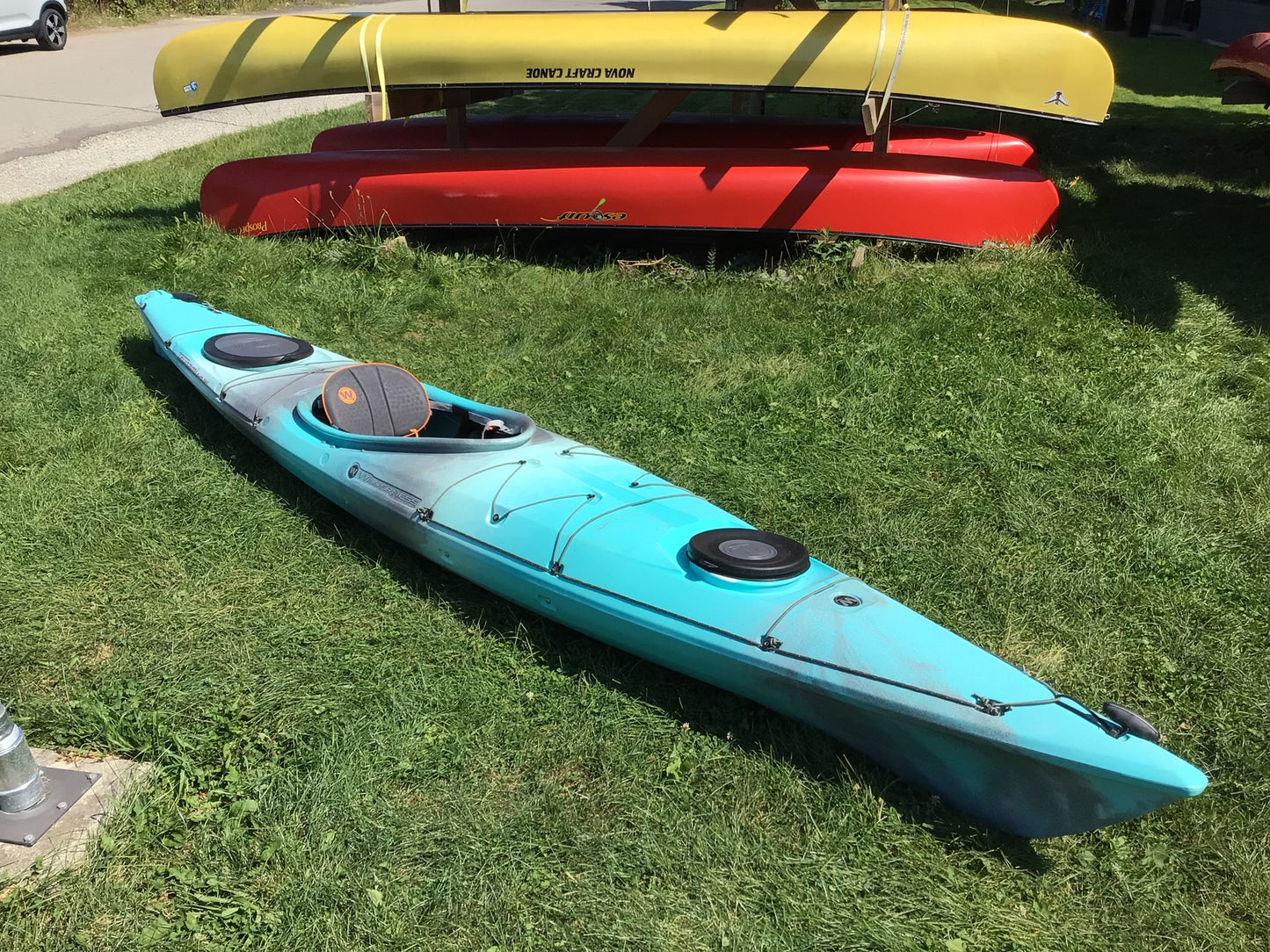 USED Wilderness Systems Tsunami 145 No Rudder, Breeze Blue