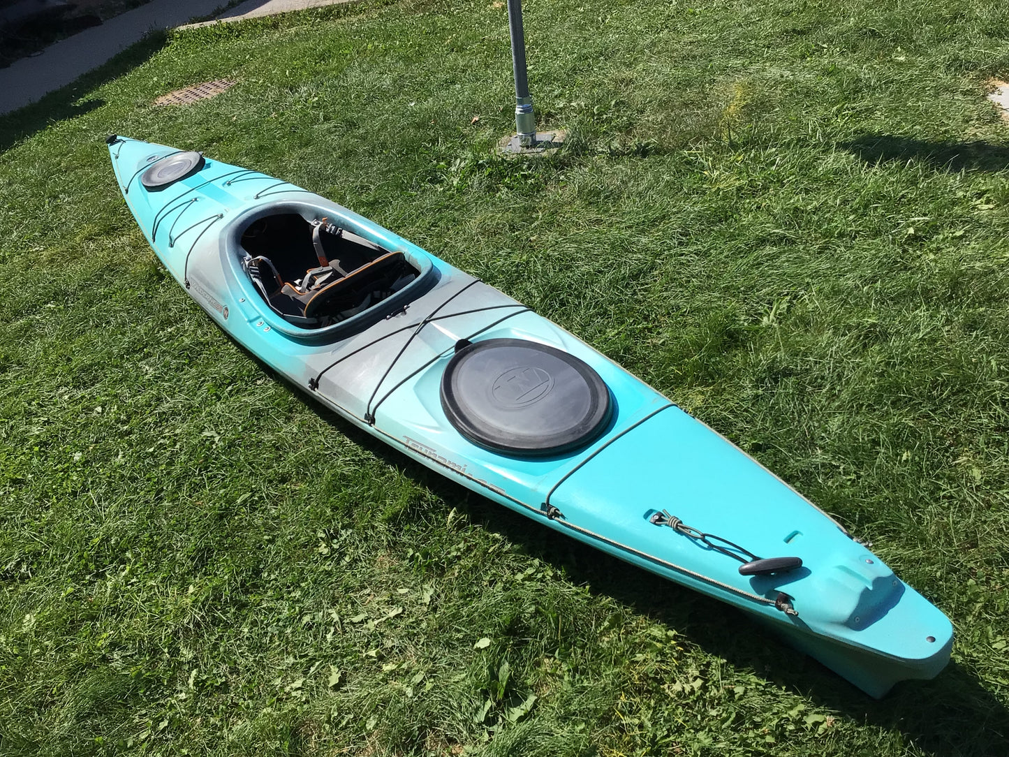 USED Wilderness Systems Tsunami 145 No Rudder, Breeze Blue