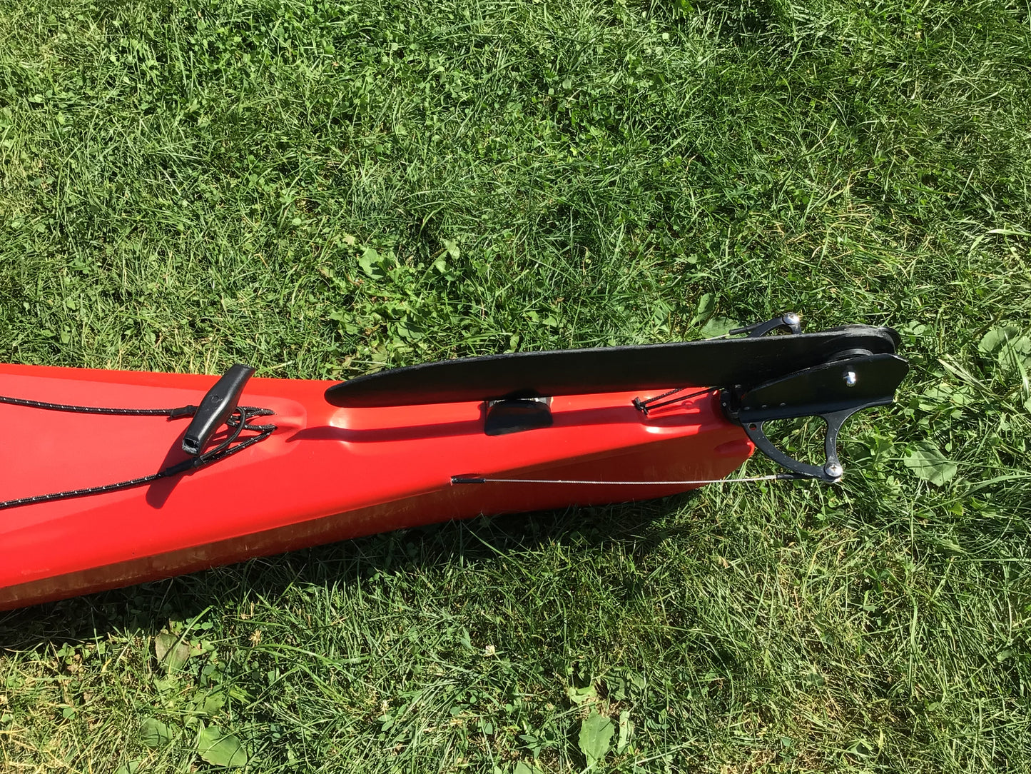 USED Current Designs Squall GT, Rudder, Red