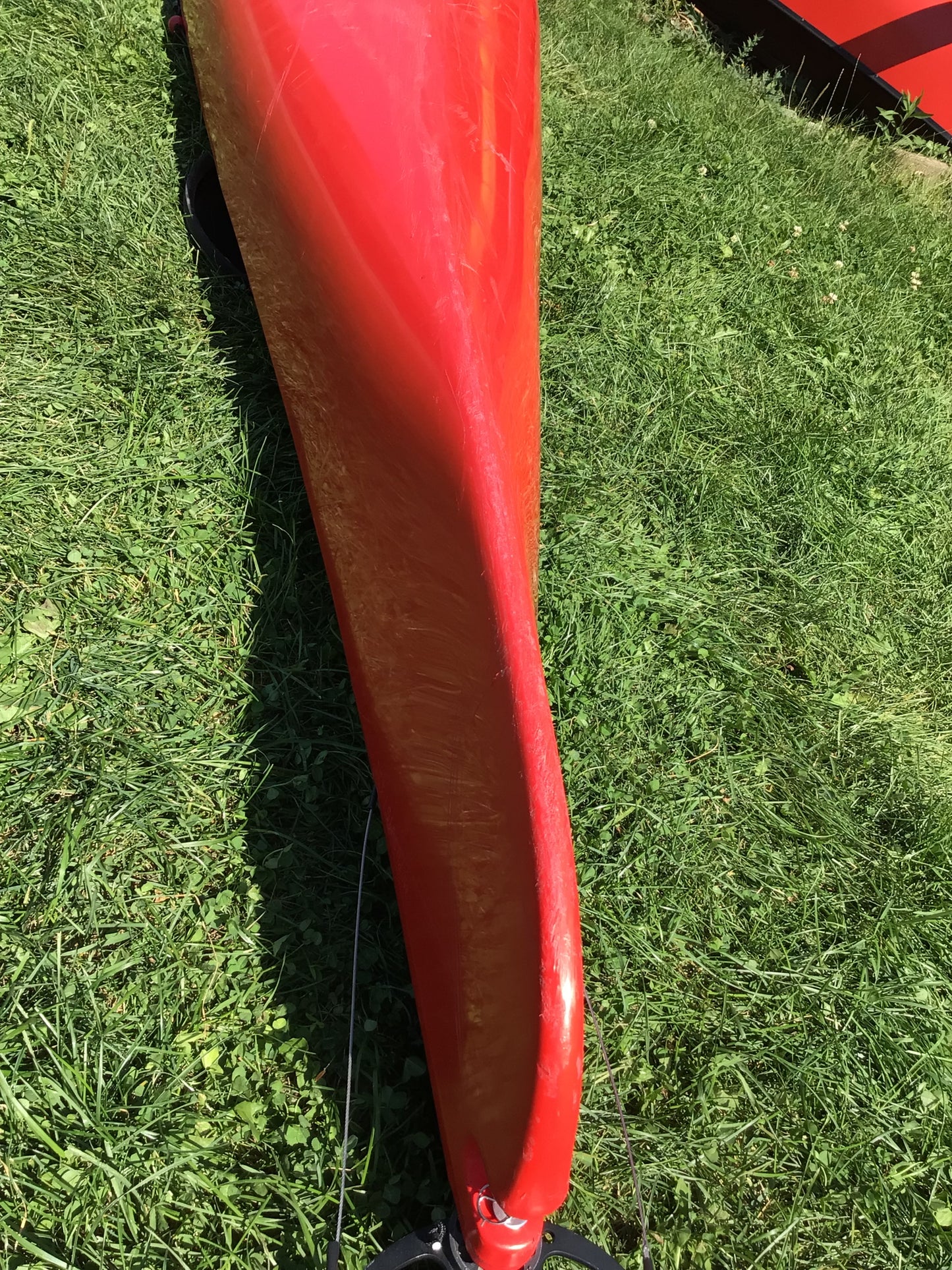 USED Current Designs Squall GT, Rudder, Red