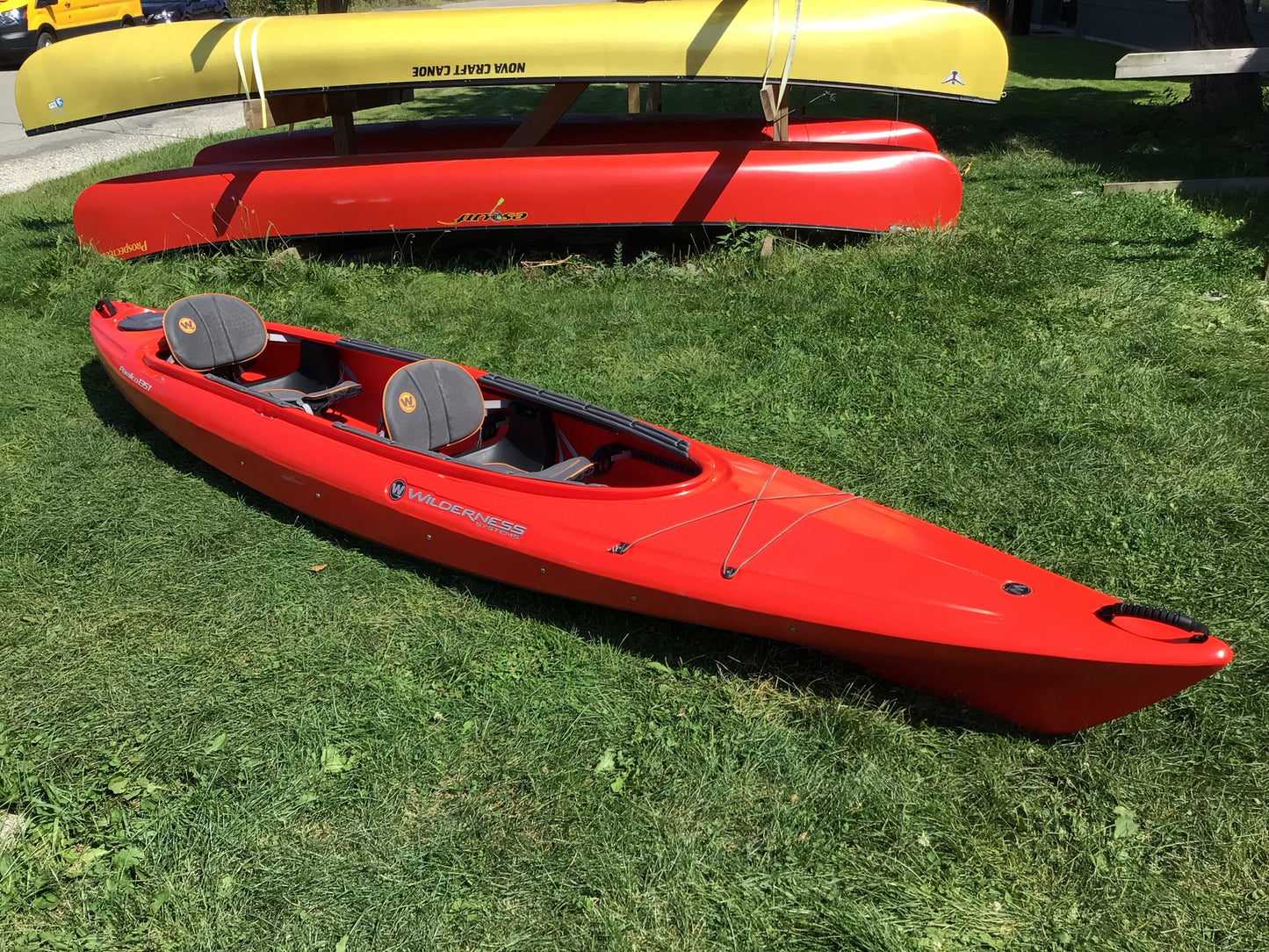 USED Wilderness Systems Pamlico 135T Tandem Kayak, Red