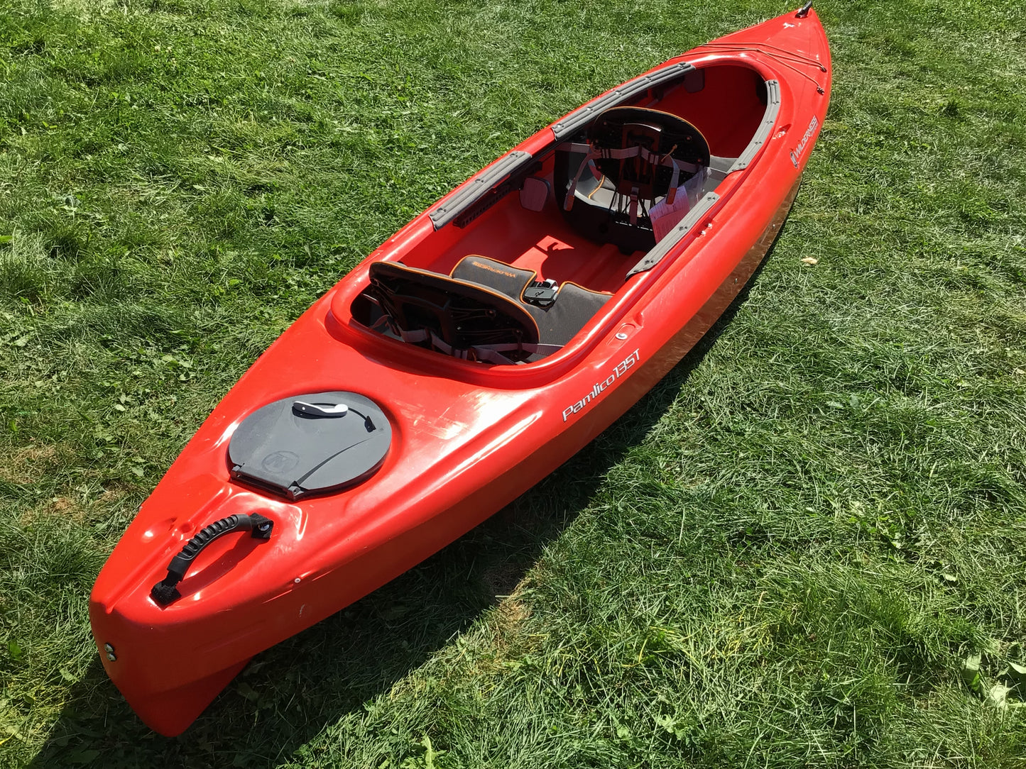 USED Wilderness Systems Pamlico 135T Tandem Kayak, Red