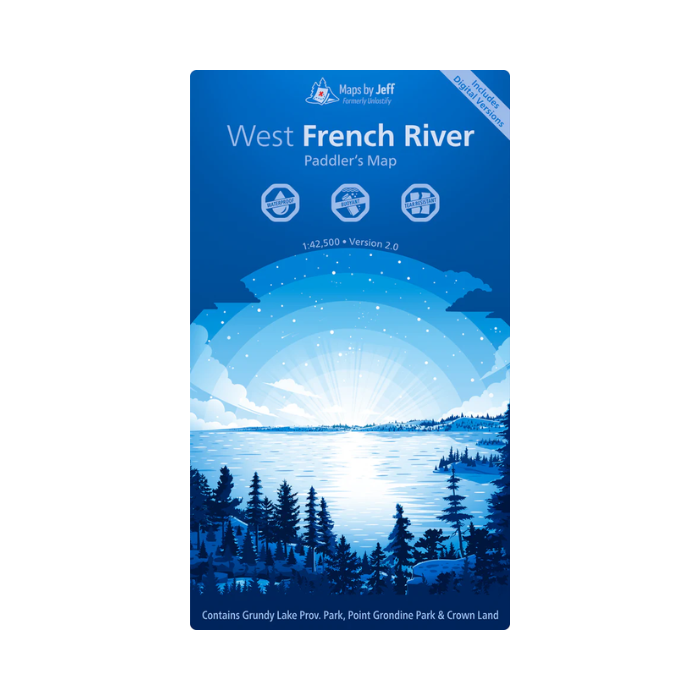 Maps By Jeff West French River Paddlers Map