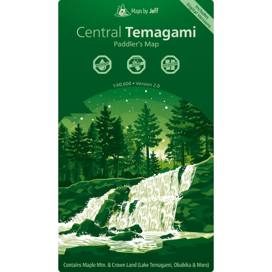 Maps By Jeff Central Temagami Paddling Map