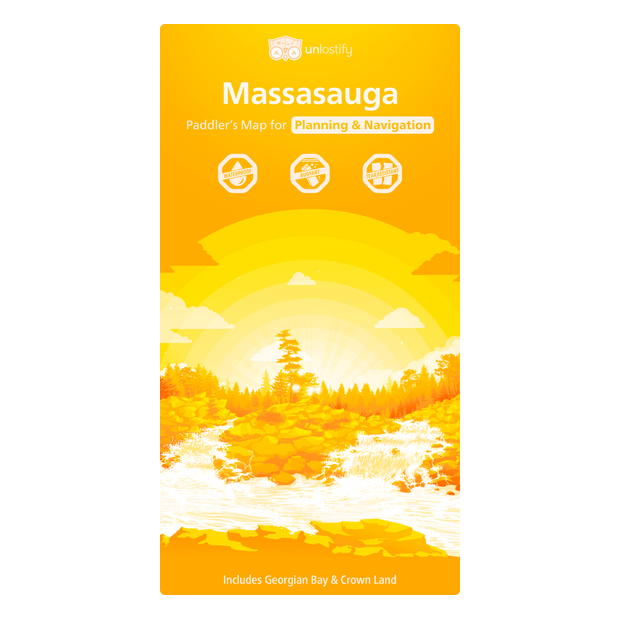 Maps By Jeff Massasauga Paddlers Map – The Complete Paddler