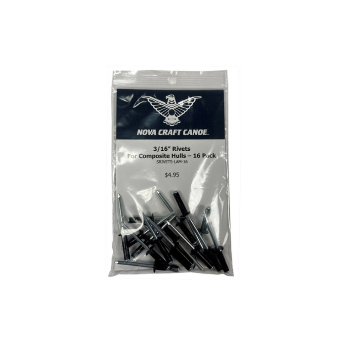 Nova Craft 3/16 Rivets for Composite Hulls - 16 Pack