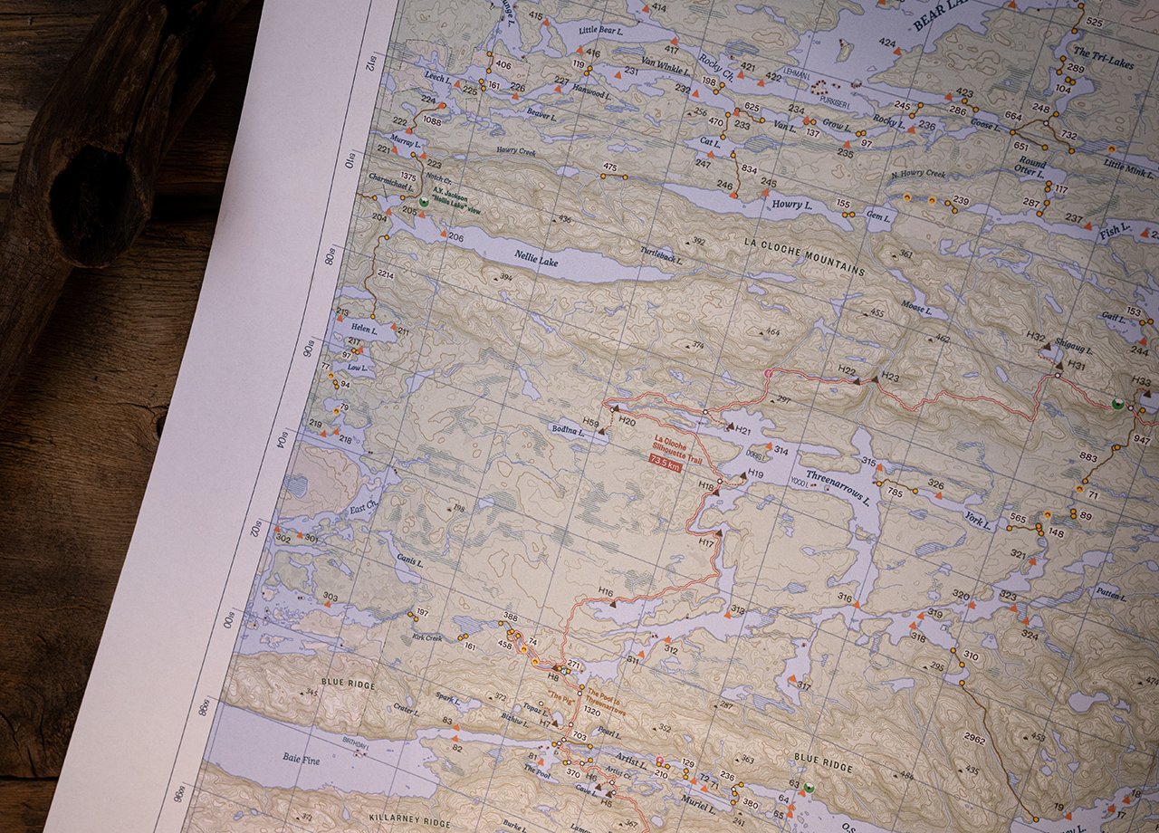 Latlong Maps: Killarney Provincial Park