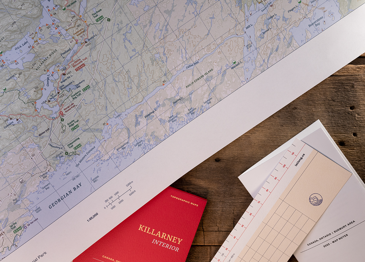 Latlong Maps: Killarney Provincial Park